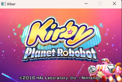 Kirby Planet Robobot running on Panda3DS